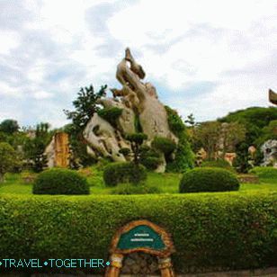 Park of million-year stones in Pattaya