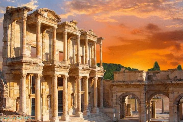 Turkey, go look at Ephesus