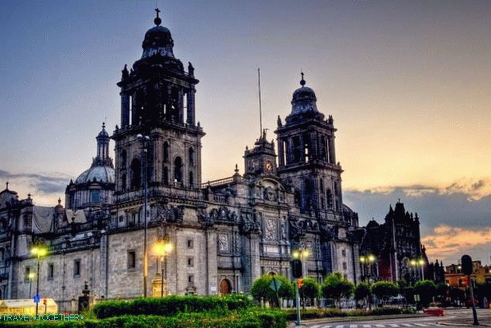 Mexico, Cathedral in Mexico City