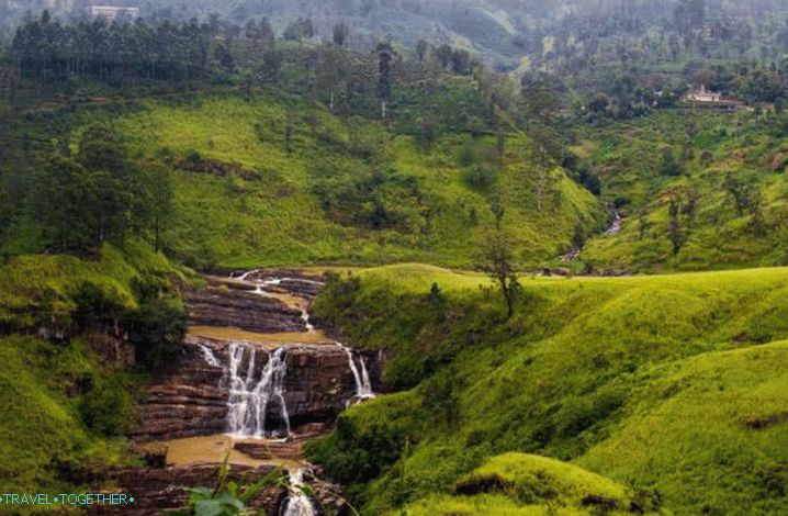 Sri Lanka, St. Clair Falls