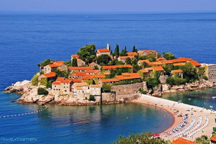 Montenegro, Island Hotel Sveti Stefan