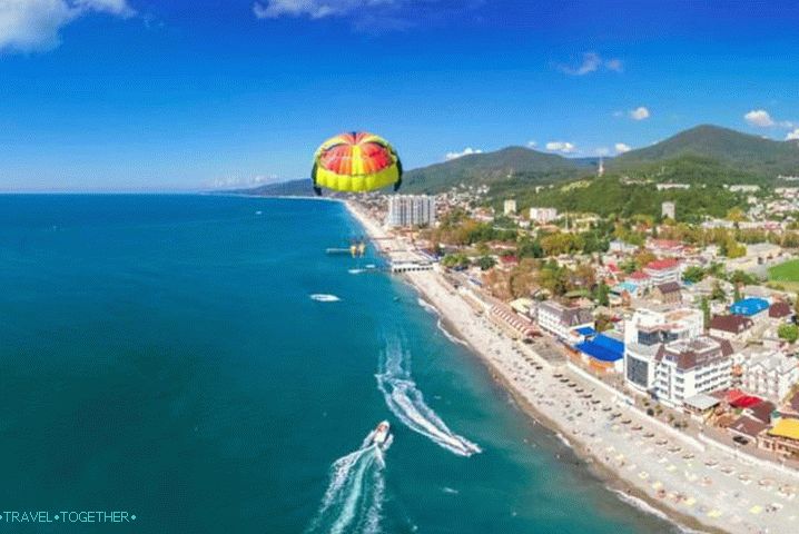 Rest on the Black Sea, Sochi Beach holiday