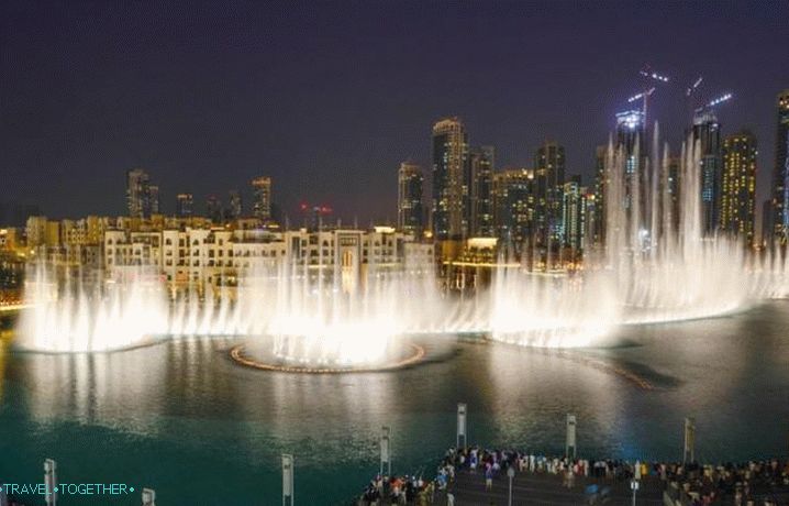 UAE, Look at the show of the Musical Fountains