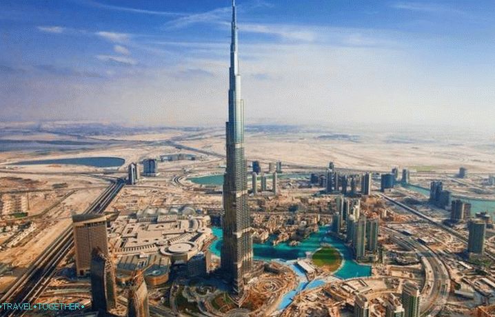 UAE, the tallest building in the world - Burj Khalifa