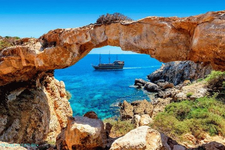 Cyprus, Unique natural arches