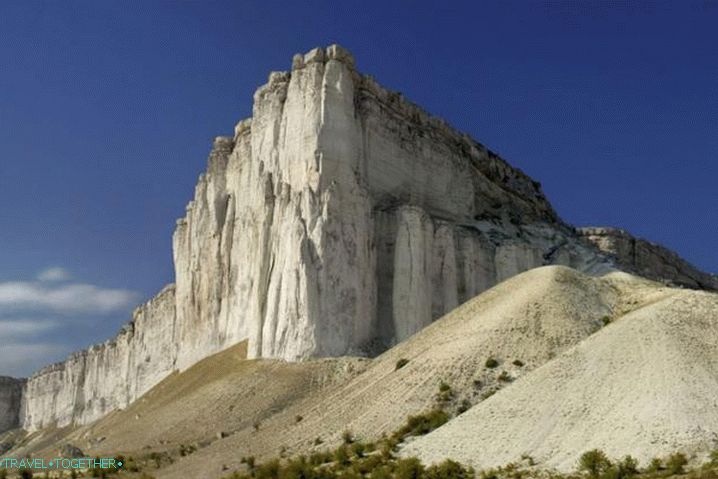 Crimea, White Rock of Ak-Kaya