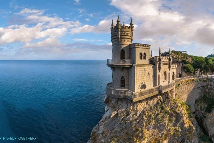 Crimea, fairy castle Swallow's Nest
