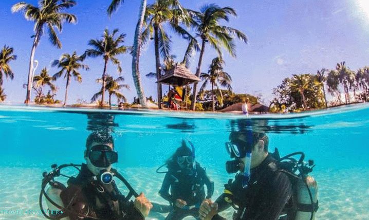 Dominicana, diving