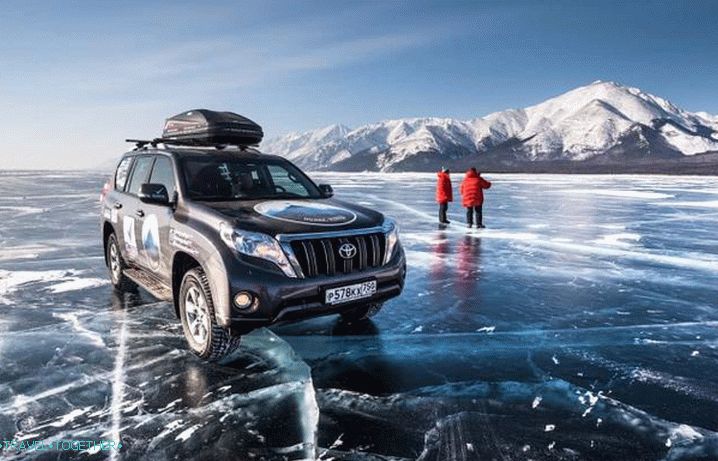 Baikal, Jeeping on Ice