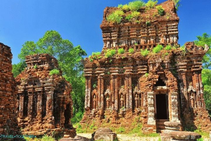 Vietnam, the ancient temple complex Michon