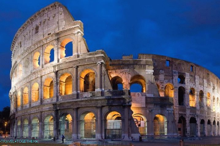 Italy, the Colosseum