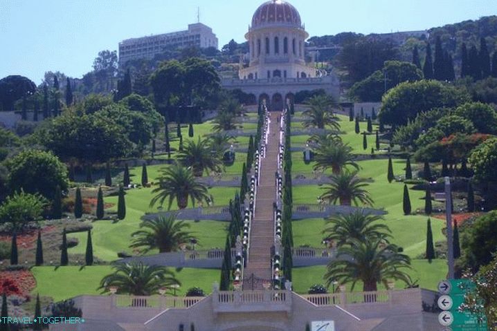 Israel Hanging Gardens in Haifa