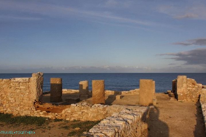 Tunisia, Ruins of the ancient city of Kirkuan