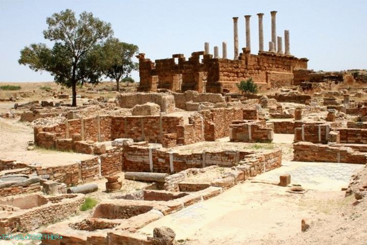 Tunisia, the ruins of ancient Carthage