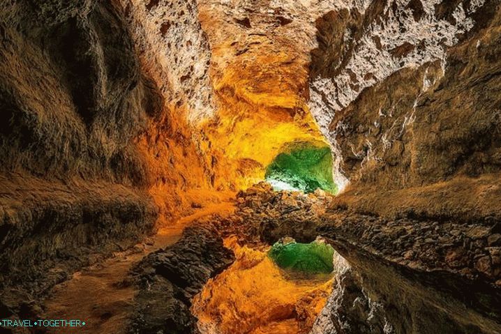 Canary Islands Cueva de los Verdes