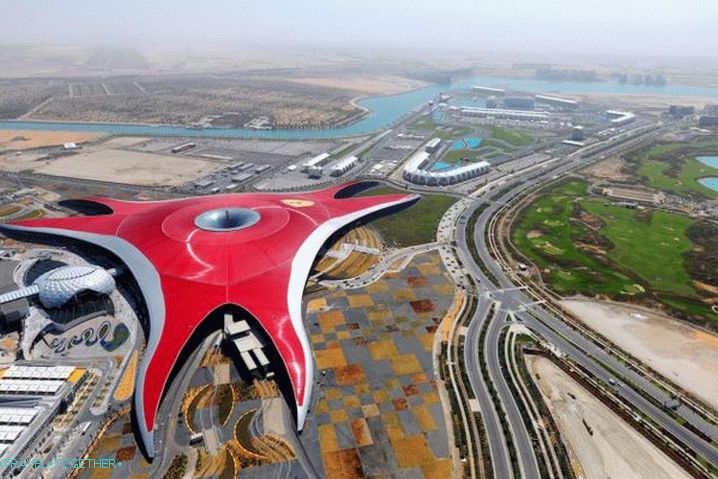 UAE, Visit the Ferrari World theme park