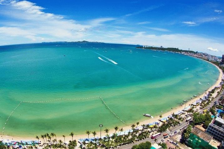 Thailand, in Pattaya, developed infrastructure and many hotels