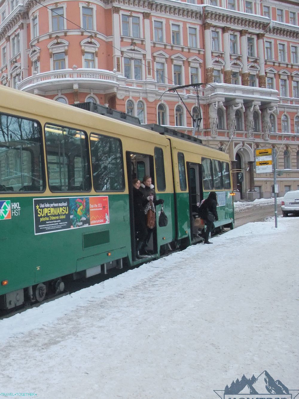 Tram in Helsinki