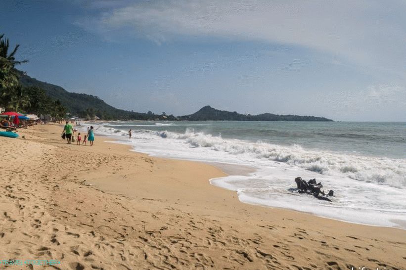 Lamai Beach, one of the best on the island