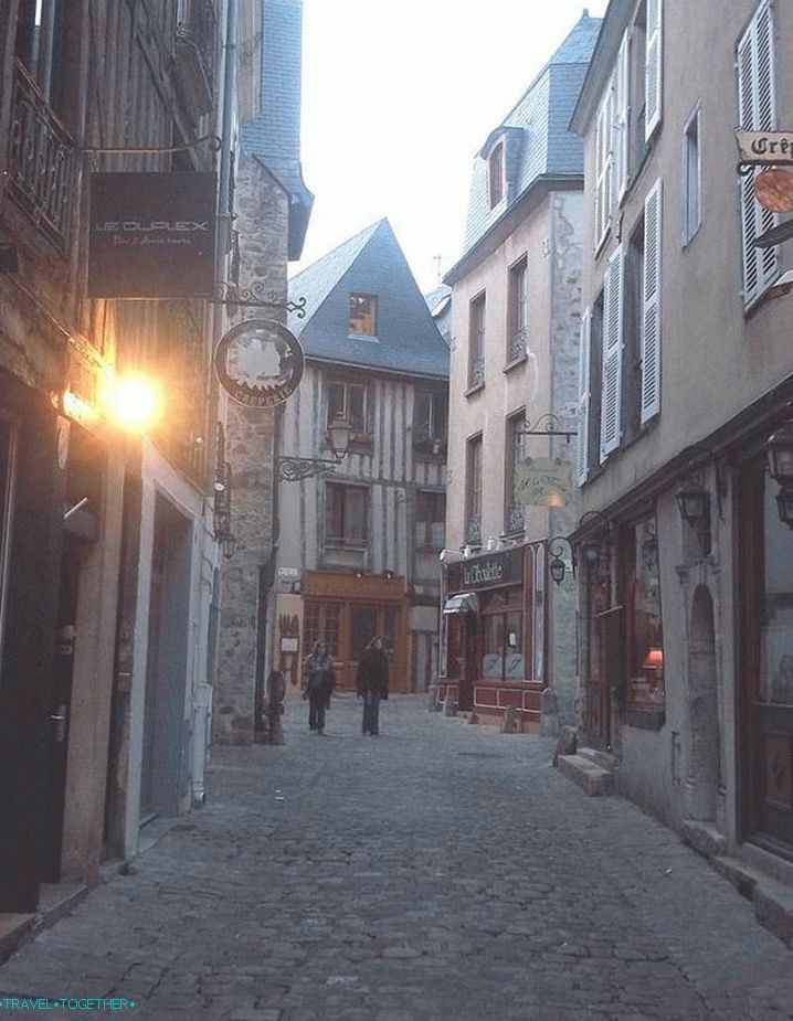 Old streets of Le Mans