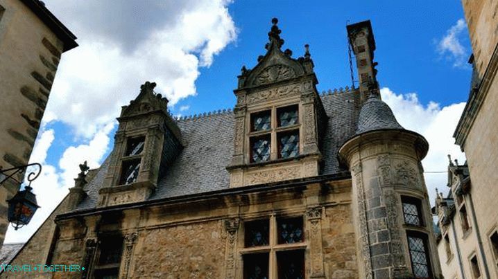 The historic center of Le Mans