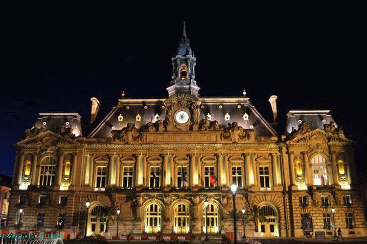 The historic center of Le Mans