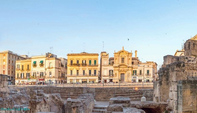 The historical center of Lecce