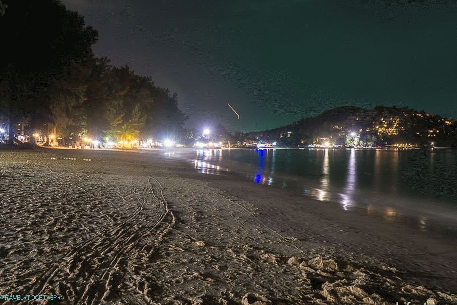 Bang Tao Beach in the evening
