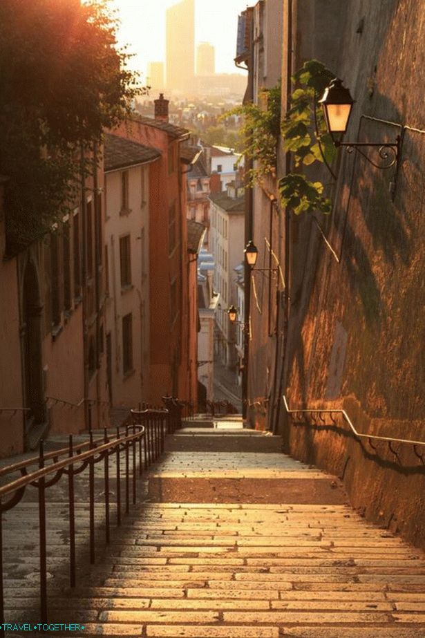 Old streets of Lyon
