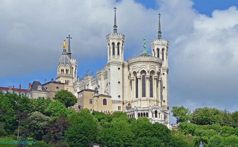 The Basilica of Notre Dame de Fourviere