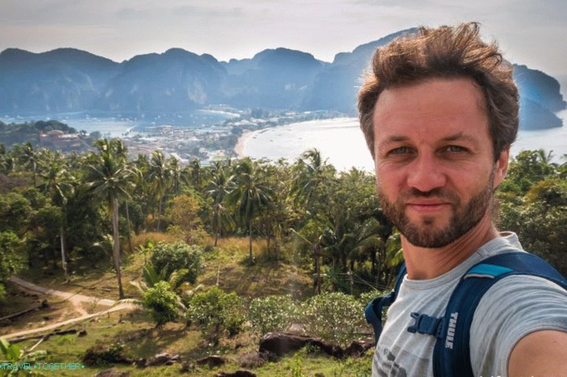 The best viewing platforms on Phi Phi Island - viewpoints 1, 2 and 3