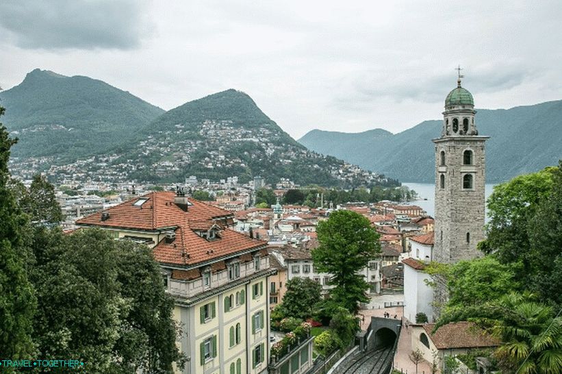 Panorama of Lugano