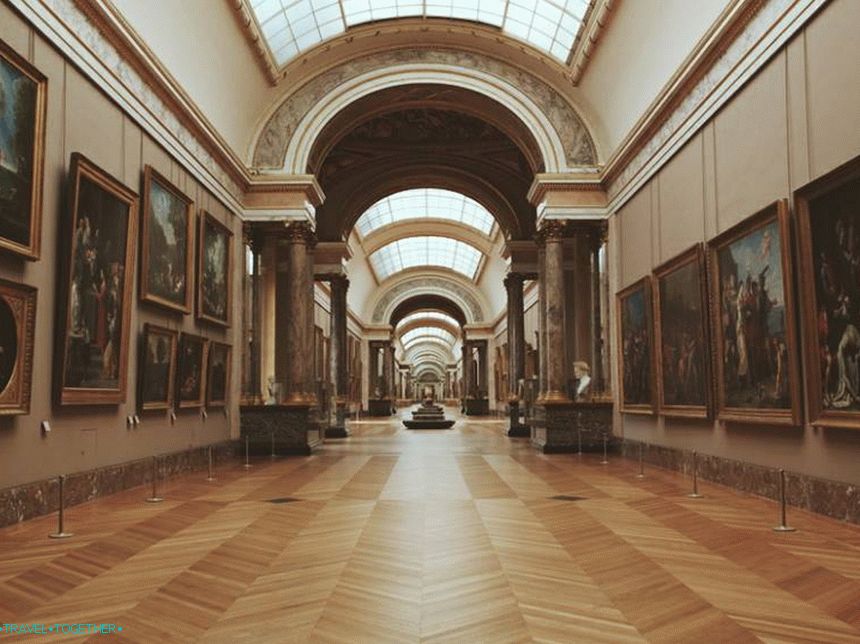 Halls of the Louvre