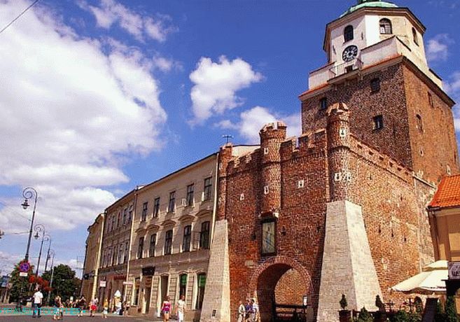 Krakow Gate in Lublin