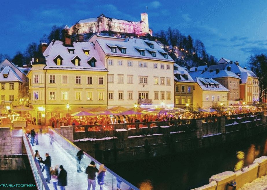 Ljubljana in winter