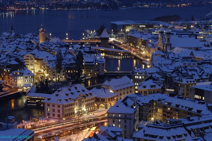 Lucerne in winter