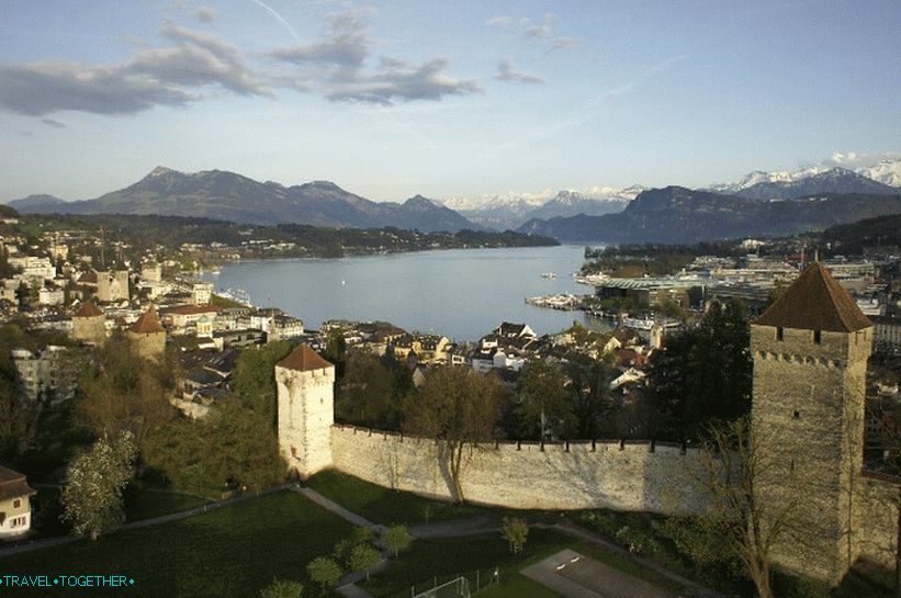 City walls and towers