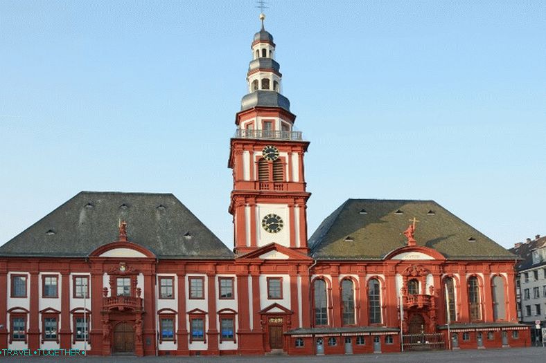 The Old Town Hall and the Church of Sebastian