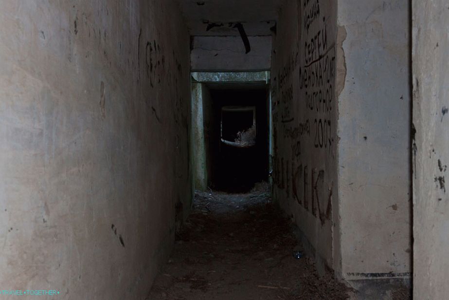Long corridors are all in the inscriptions
