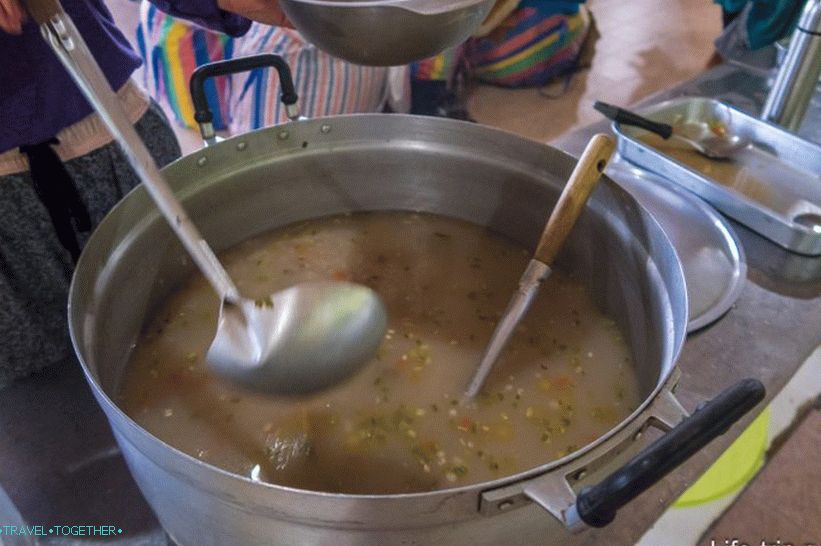 Outwardly ugly, but delicious rice porridge with ginger
