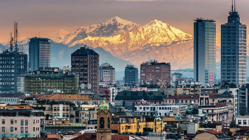 Panorama of Milan