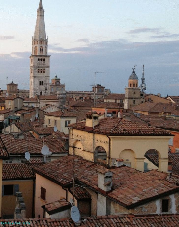 Panorama of Modena