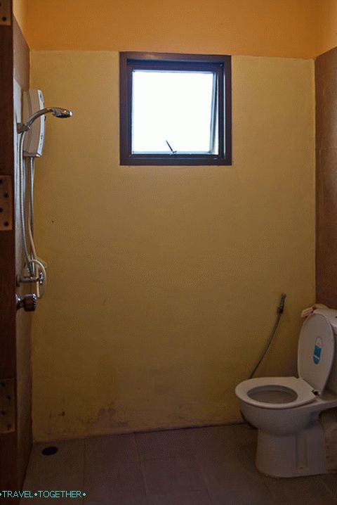 Toilet and shower standard