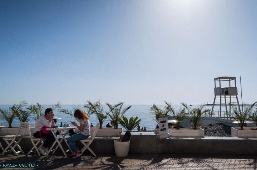 Central Embankment in Sochi