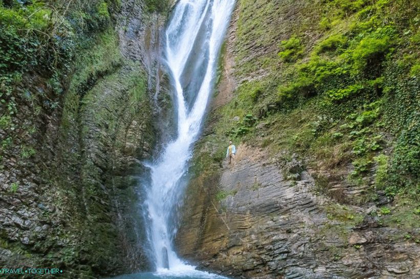 Orekhovsky Waterfall in Sochi