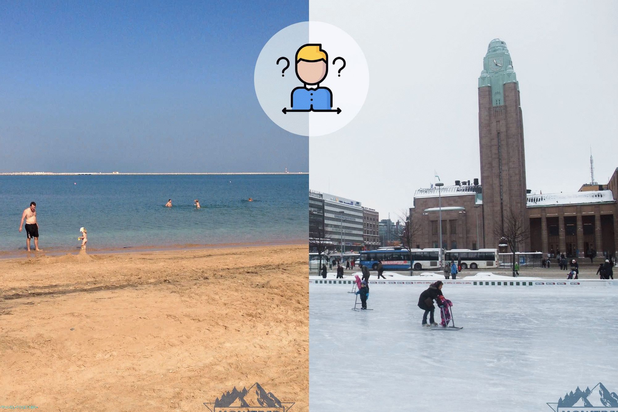 On New Year's Eve at Sea or to Europe?