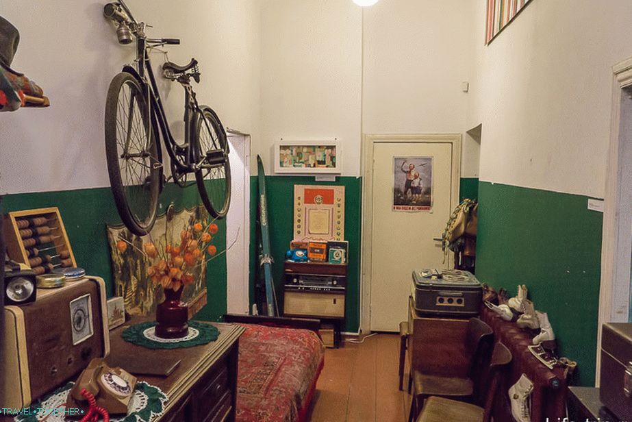 Corridor of a communal apartment
