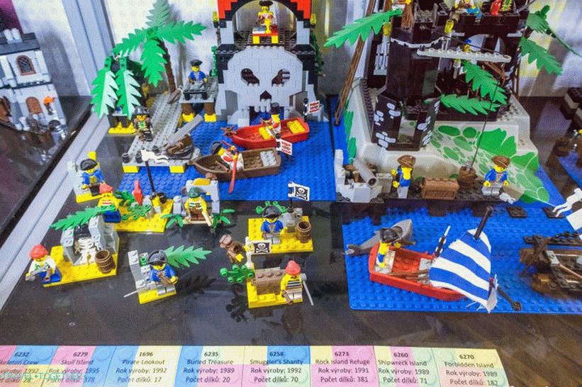 Lego Museum in Prague - you can watch, you can not touch