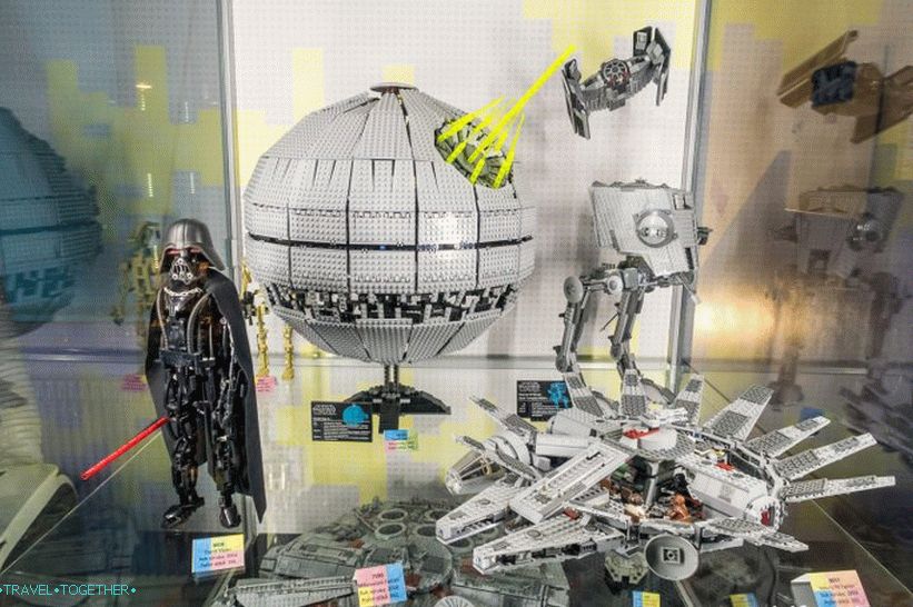 Lego Museum in Prague - you can watch, you can not touch