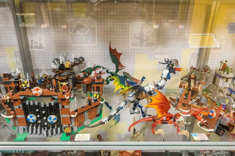 Lego Museum in Prague - you can watch, you can not touch